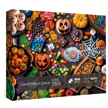 Candy Craze Quest puzzle puzzle 1000 pezzi